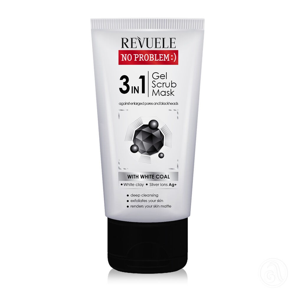 Revuele Piling gel maska No Problem, 3u1, 150ml