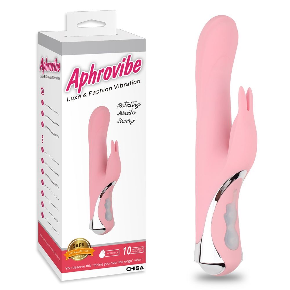 Chisa Vibrator Mislle sa rotacijom, Rozi