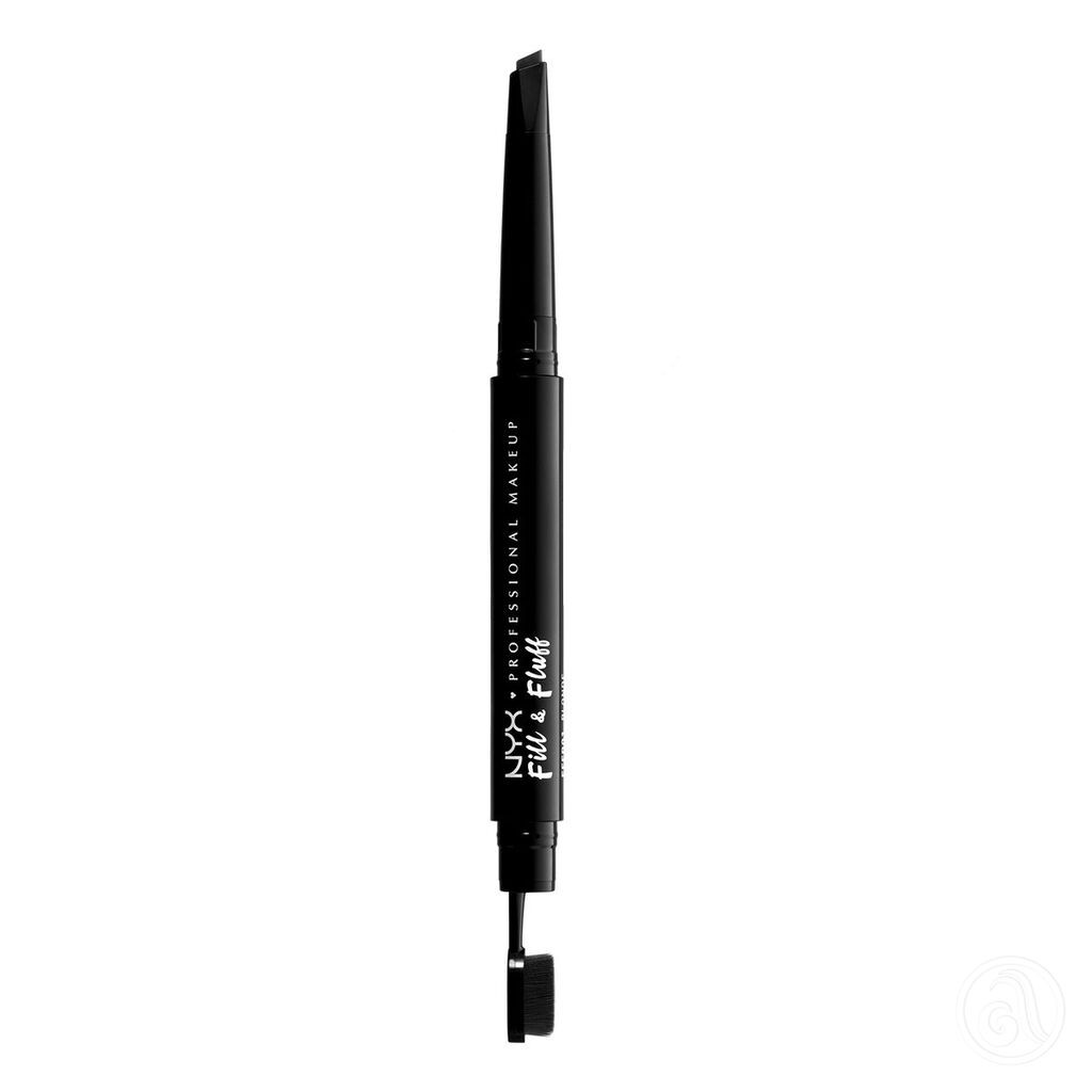 NYX Professional Makeup Olovka za obrve Fill & Fluff FFEP08, Black, 0.2 g