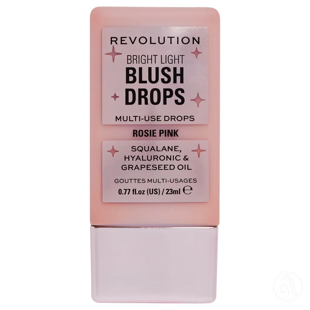 Revolution Tečno rumenilo, Bright Light Blush Drops Pink Rosie