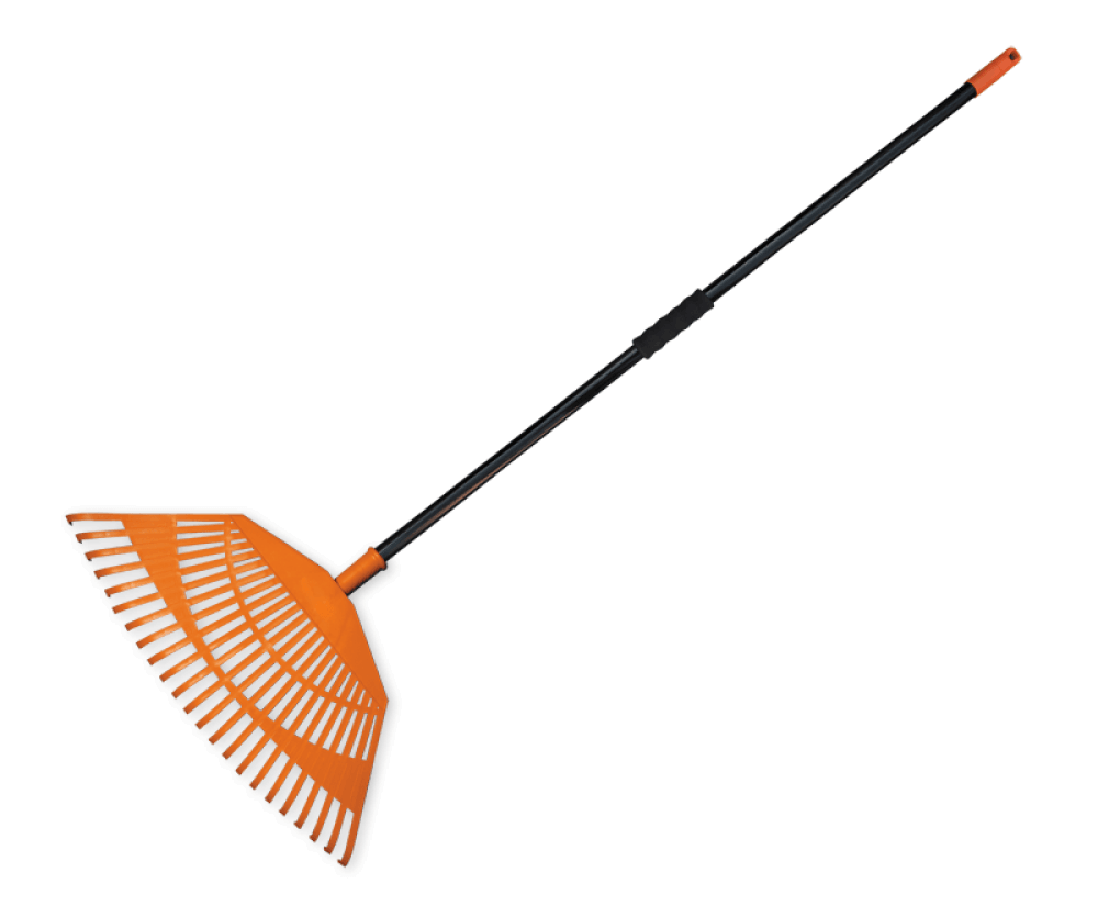 Bradas Lepezaste grablje, 23 zuba, Metalna držalica