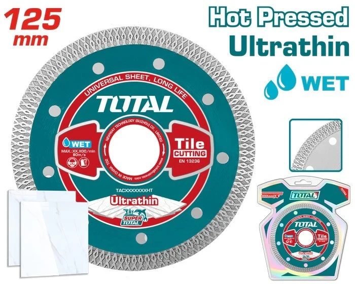 Total Tools Dijamantna rezna ploča 125x22 mm, debljina 1,2 mm