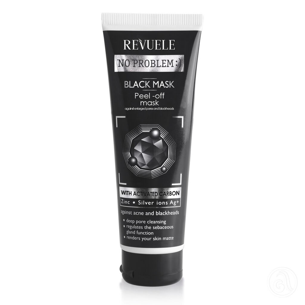 Revuele Maska za lice No Problem, 80ml, Crna