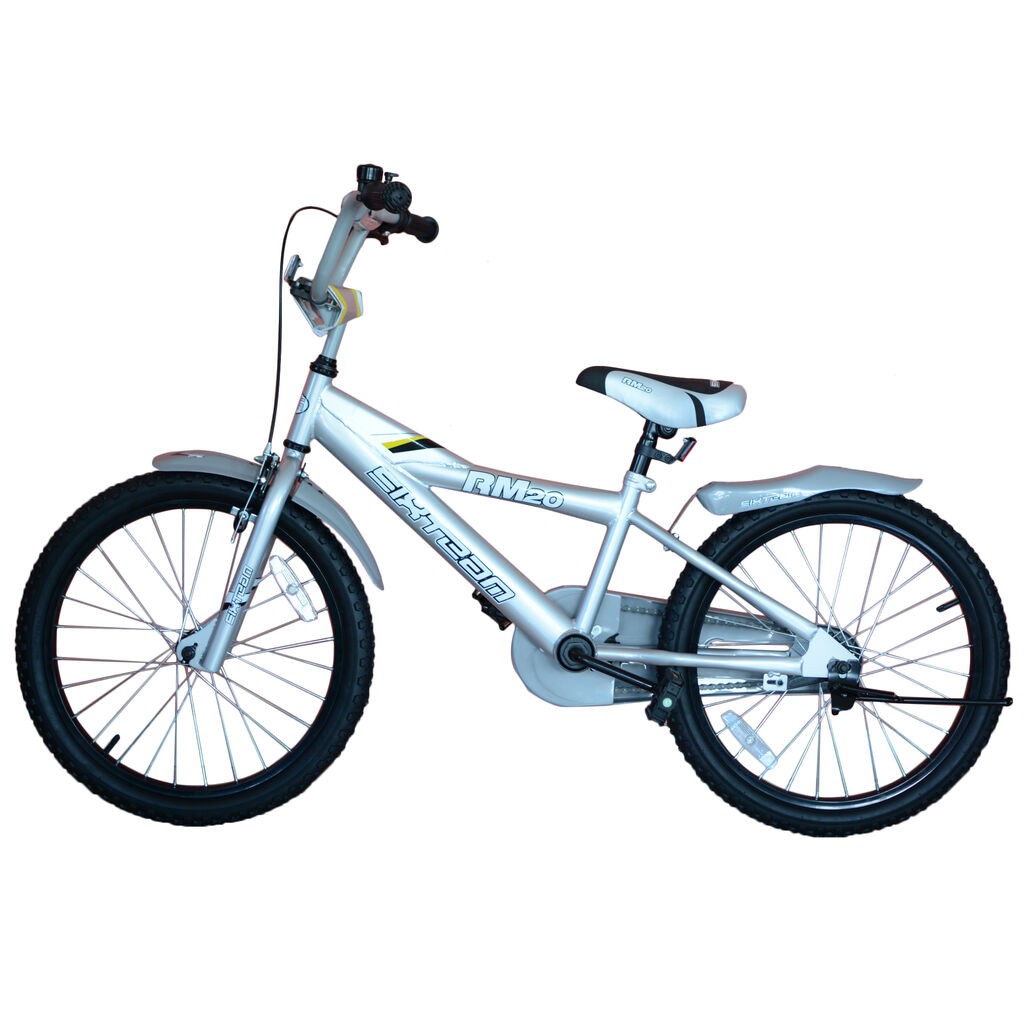 Sixteam Dječiji muški bicikl, 20', Sivi