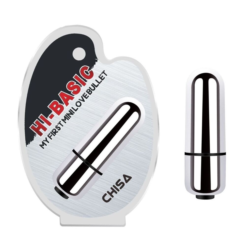 Chisa Vibrator mini Love, Srebrne boje