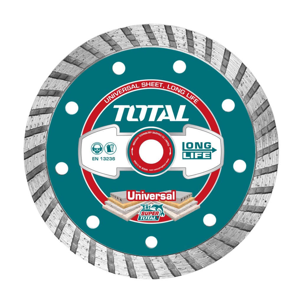 Total Tools Turbo dijamantna rezna ploča 125 (5″)x22 mm / 10 mm (TAC2131253)