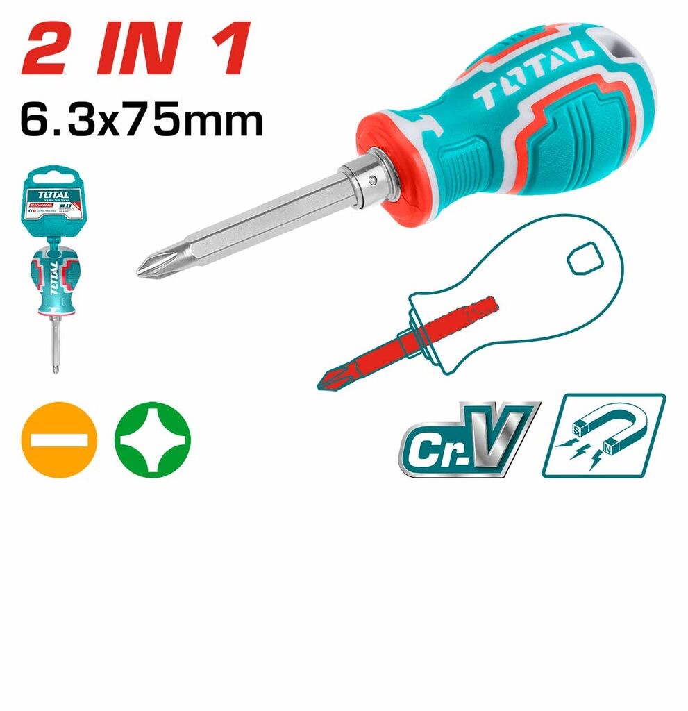 Total Tools Odvijač 2 u 1