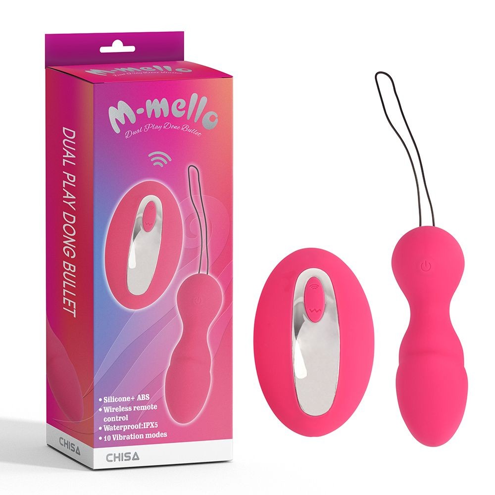 Chisa Vibrator vibro jaje Dual Play