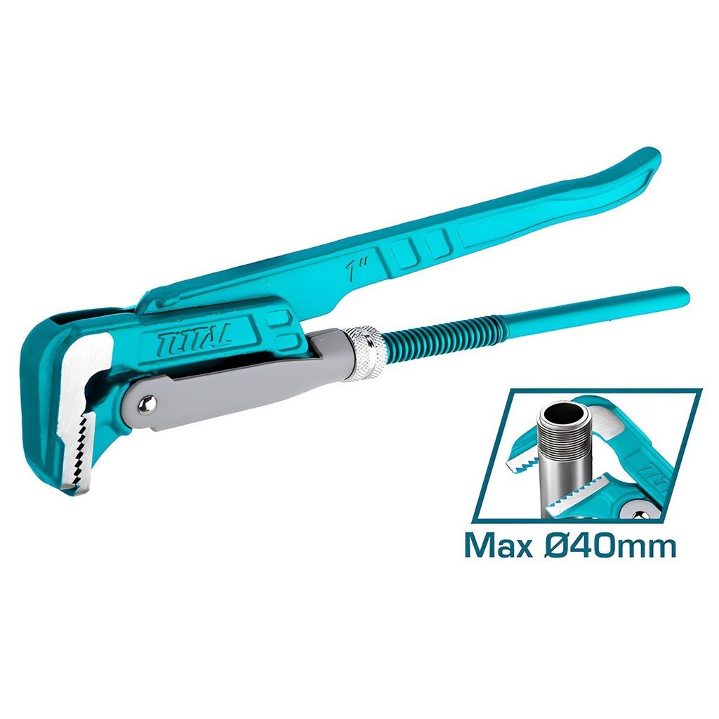 Total Tools Ključ za cijevi, 1 cola