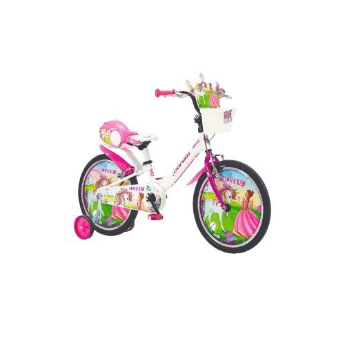 Corelli Muški bicikl Lovely, 20', Bijelo-rozi