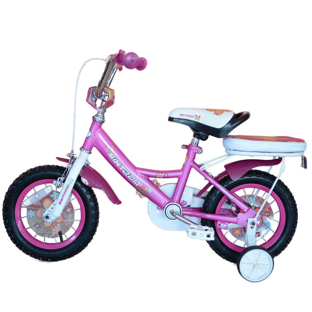 Sixteam Dječiji bicikl, 12', Rozi