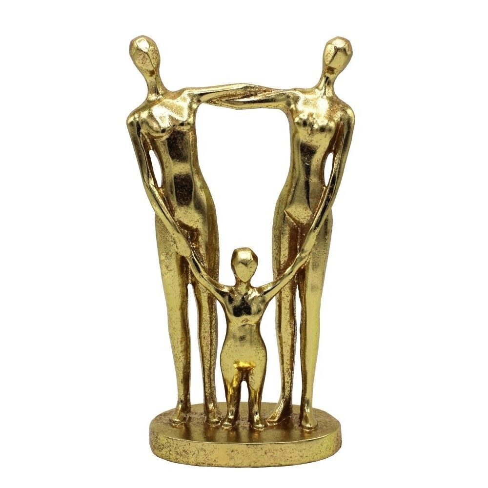 Dekorativna figura 3 člana, Zlatne boje