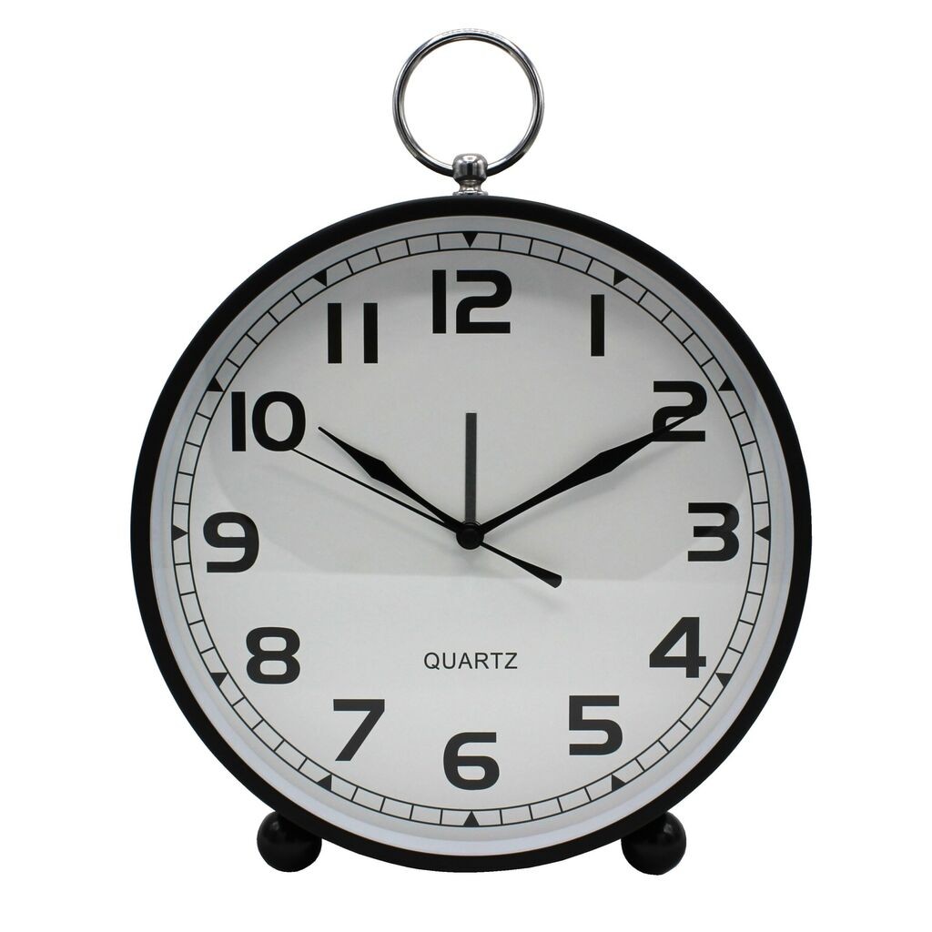 Stoni sat sa alarmom, Crno-bijeli