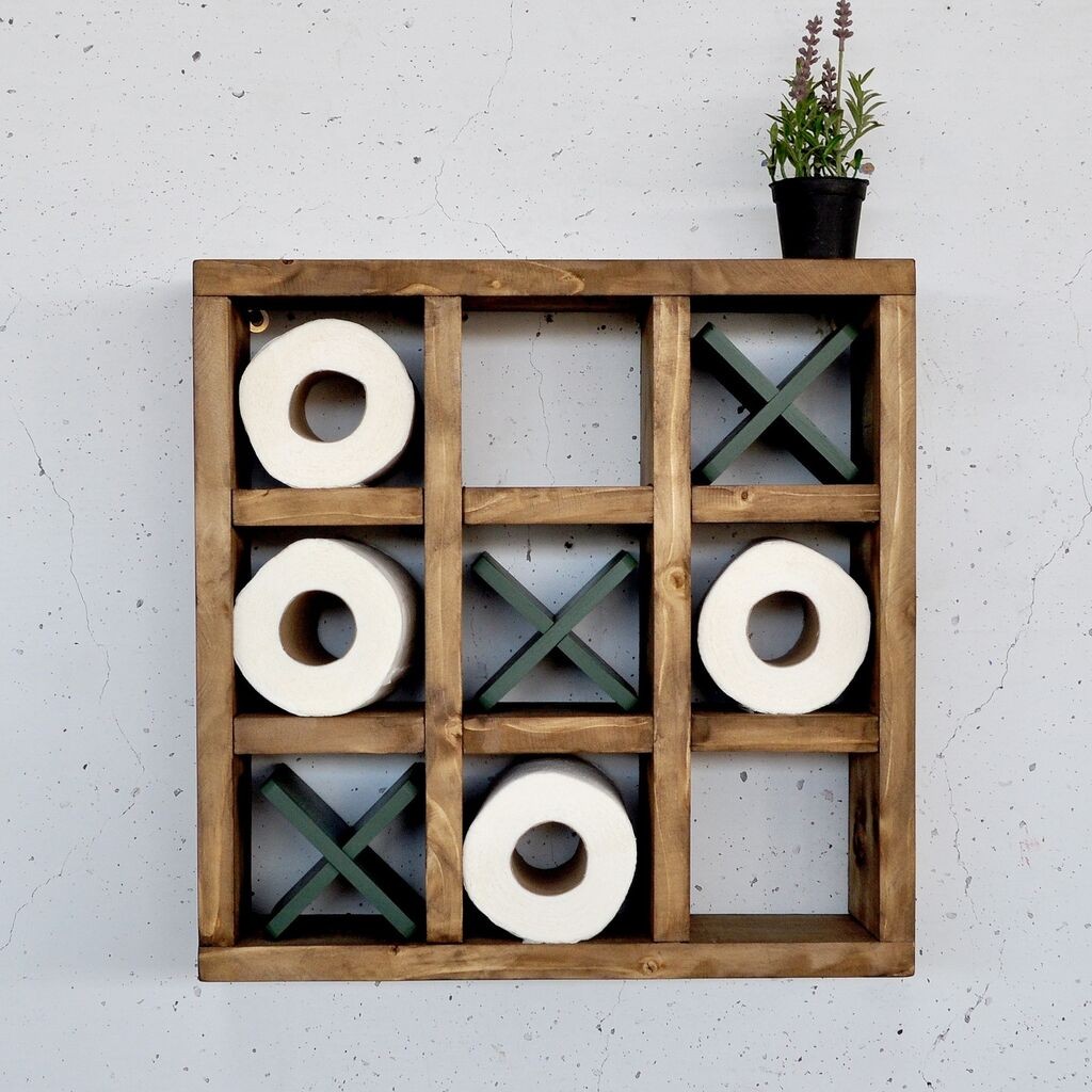 Hanah Home Zidna polica Raf297, Smeđa