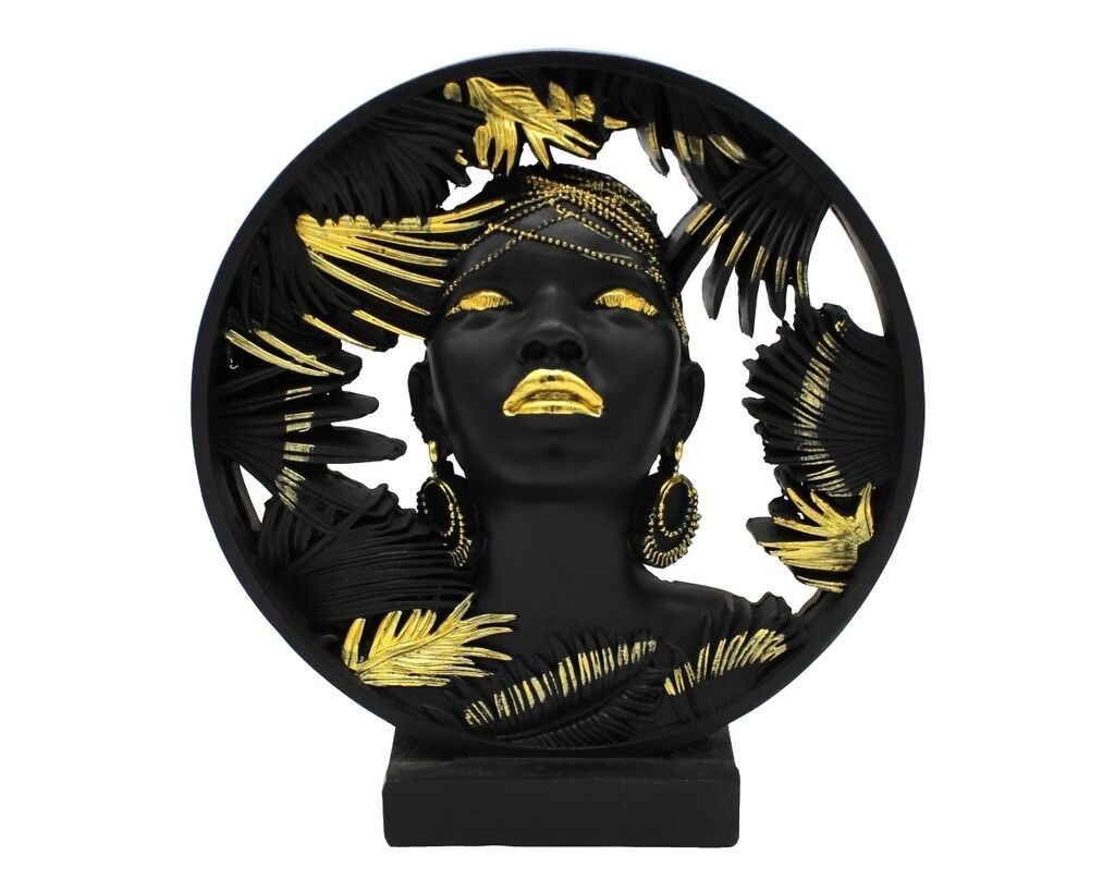 Dekorativna figura, Crno-zlatna