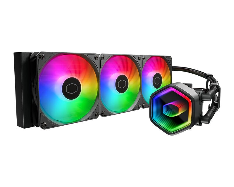 Cooler Master MasterLiquid 360 Core II ARGB vodeno hlađenje, crno (MLW-D36M-A18PA-R1)