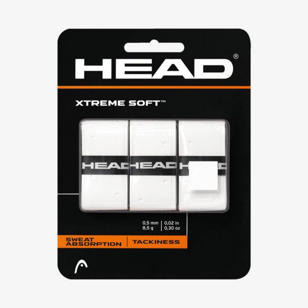 Head Traka za reket Xtremesoft Overgrip, Bijela