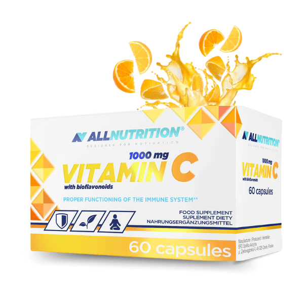 Allnutrition Vitamin C sa bioflavonoidima, 60 kapsula