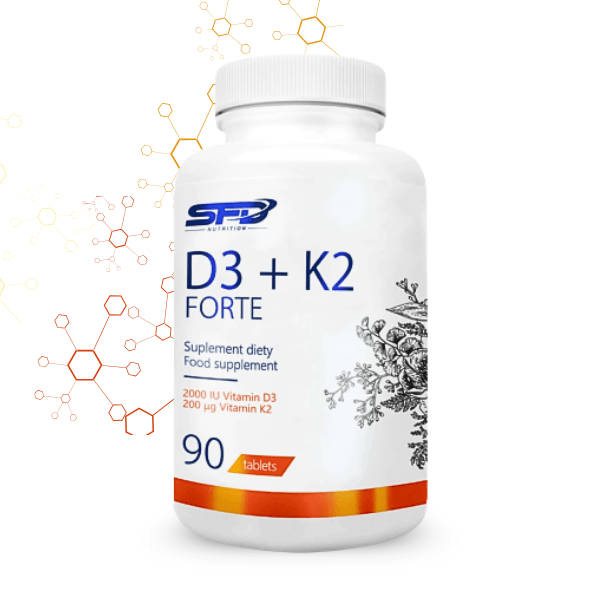 Allnutrition SFD D3+K2 Forte, 90 tableta