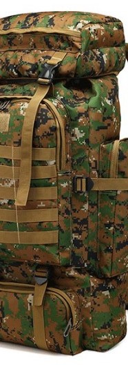 GIGA Ruksak takticki vojni 80l zeleni #804