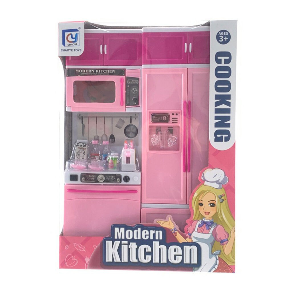 Dječija igračka Kuhinja za lutke, Zvučni i svetlosni efekti, 23x33cm