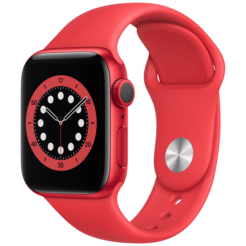 Apple Sat pametni, 1.57" LTPO OLED zaslon, Vodootporan BT, WiFI,Watch Series 6 GPS, 40mm, Crveni
