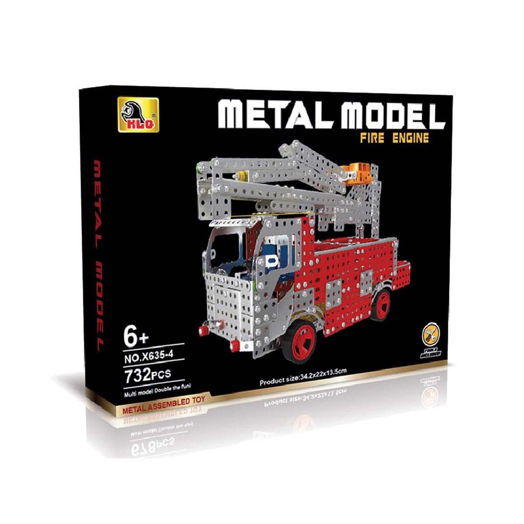 Set za gradnju Vatrogasni kamion, 732 dijela