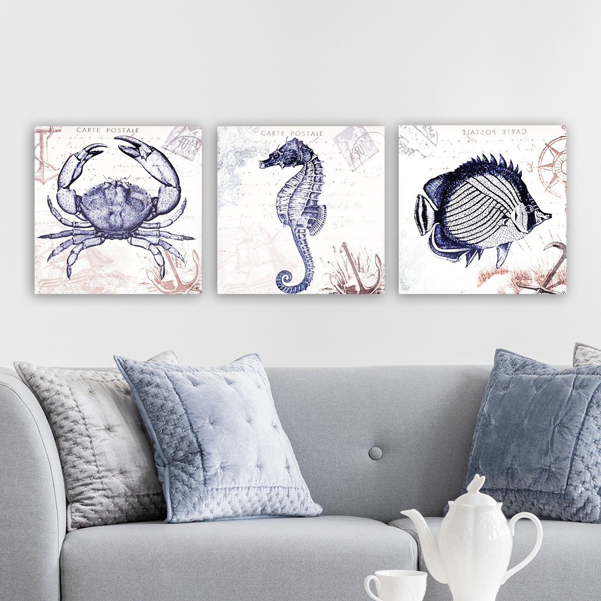 Wallity slika na platnu u 3 dijela