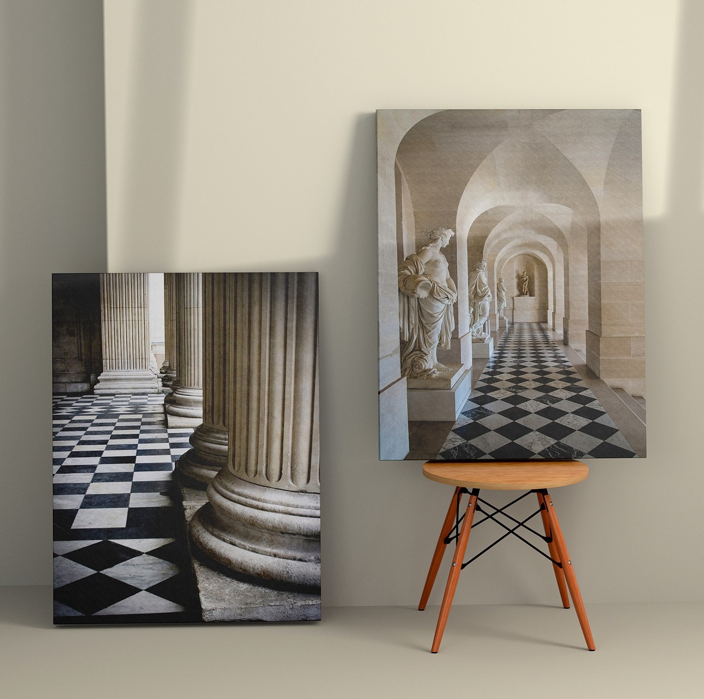 Wallity slika na platnu u 2 dijela