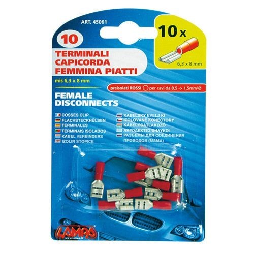 Stopice 10/1 Ženske Crvene