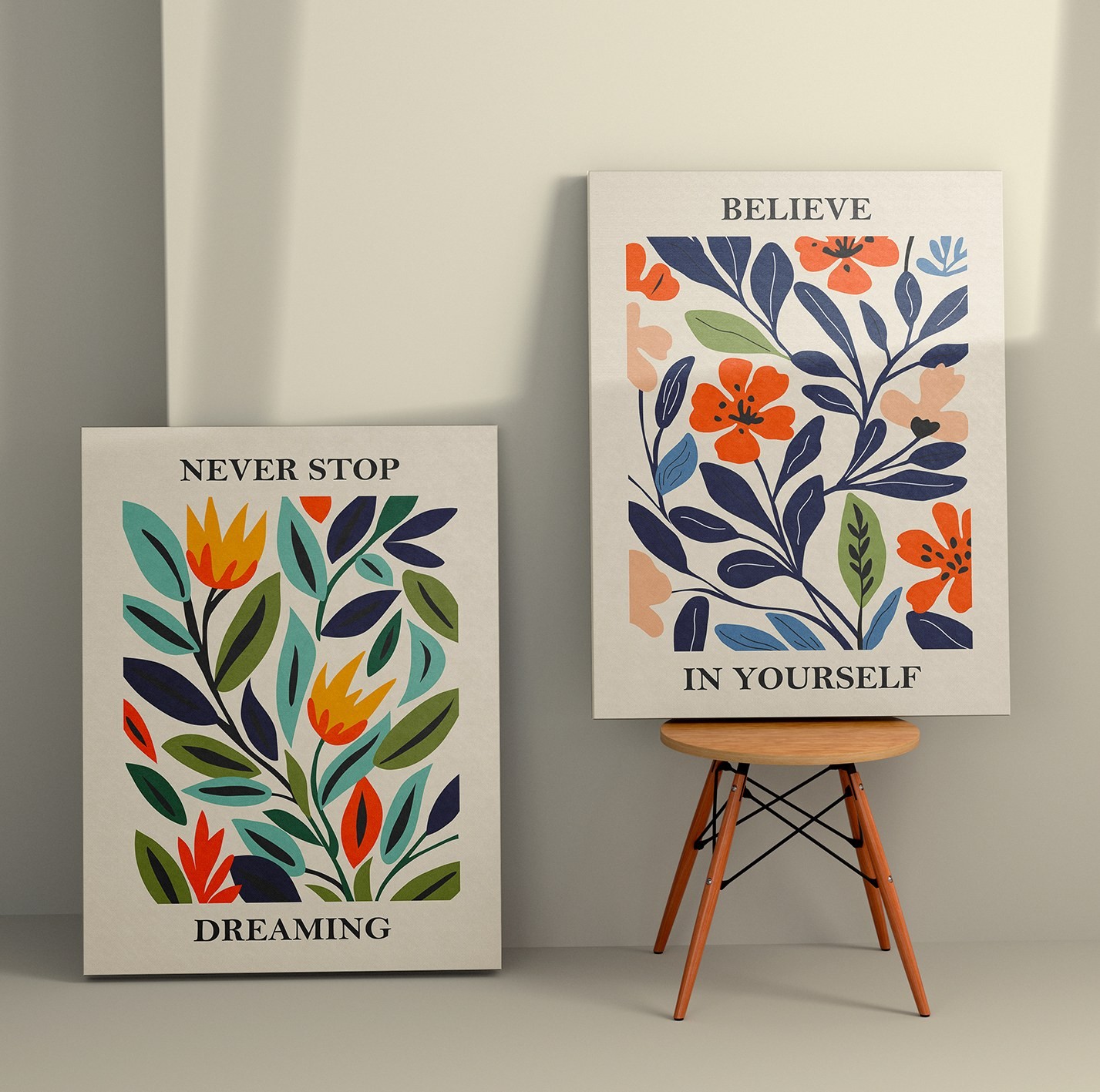 Wallity slika na platnu u 2 dijela