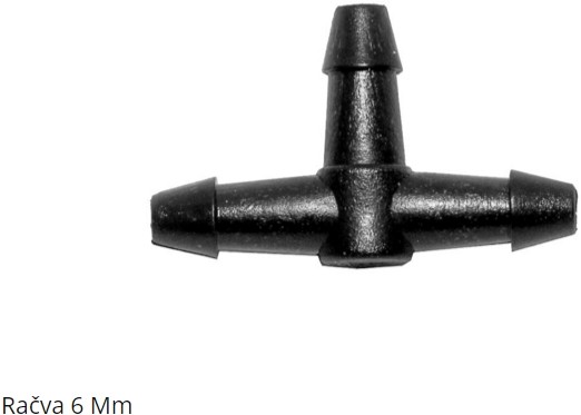 Račva Za Crijevo Trostruka Fi 6Mmm