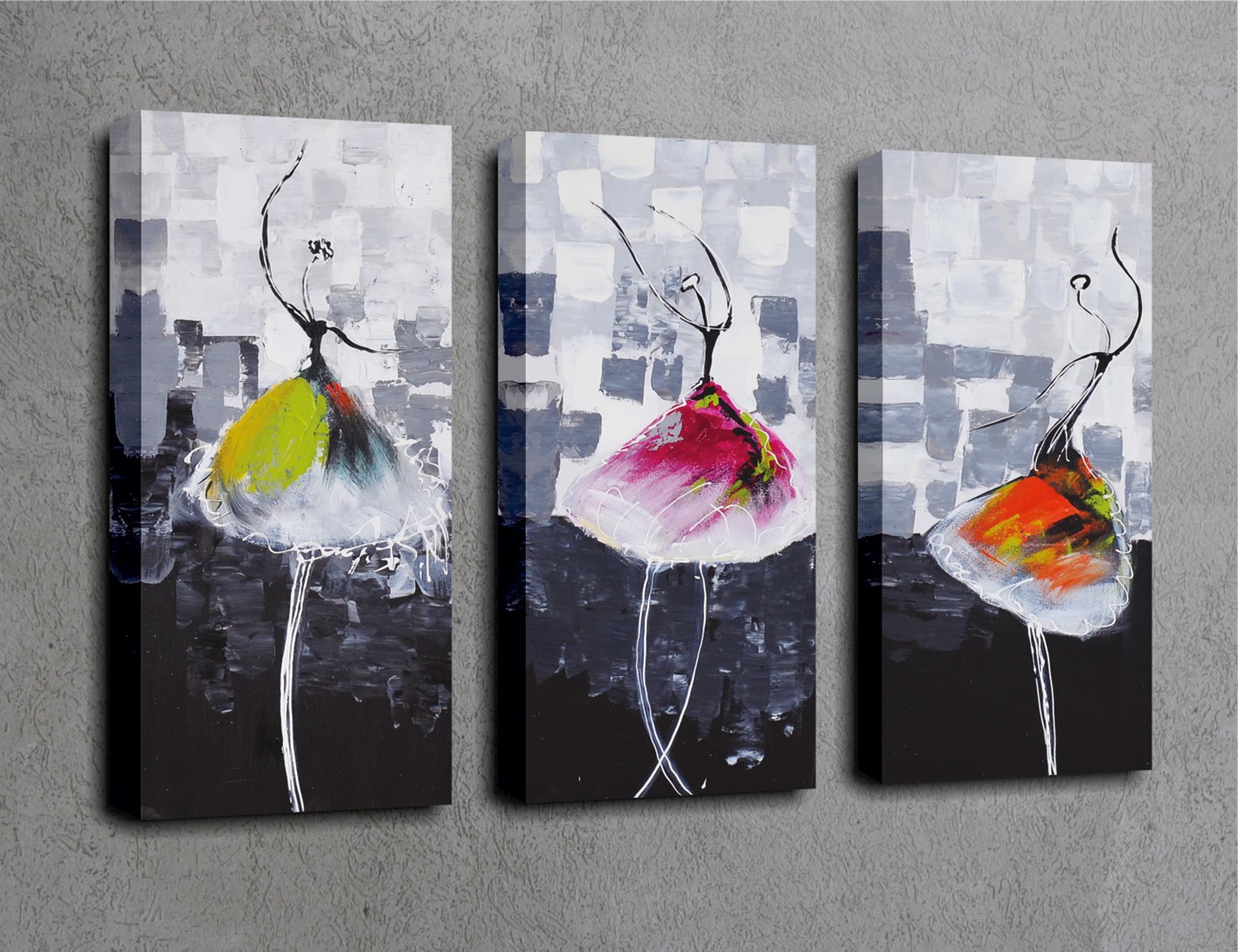 Wallity slika na platnu u 3 dijela