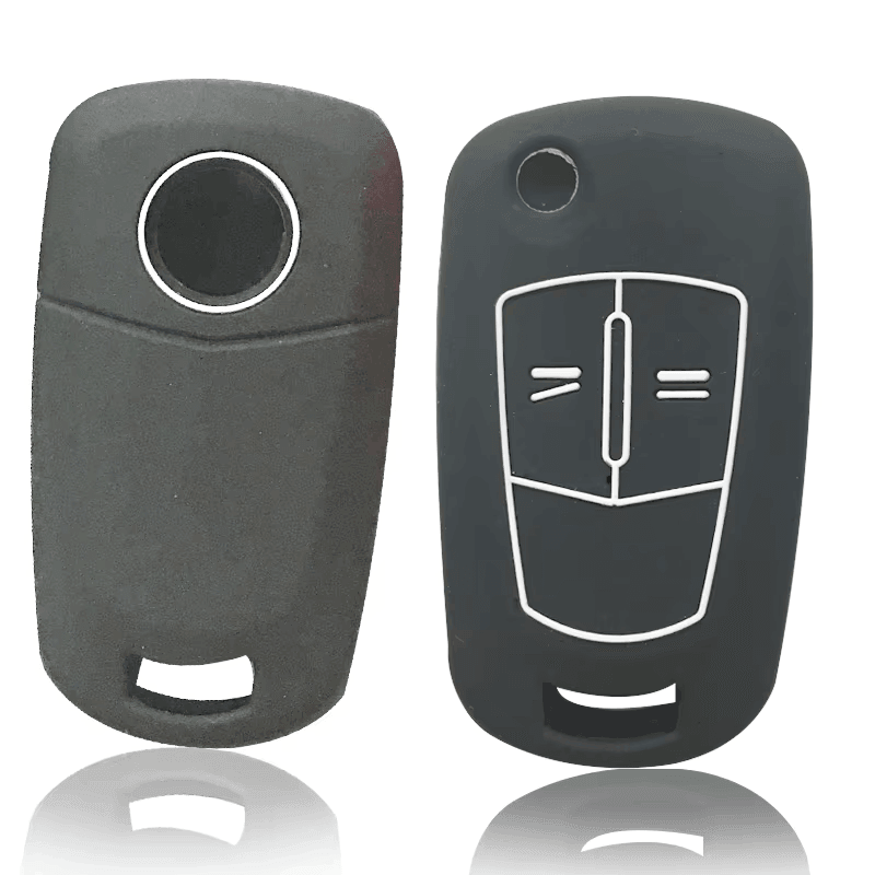 Navlaka Za Ključ Silikonska Opel Tip 1 Crna (Dvije Tipke)