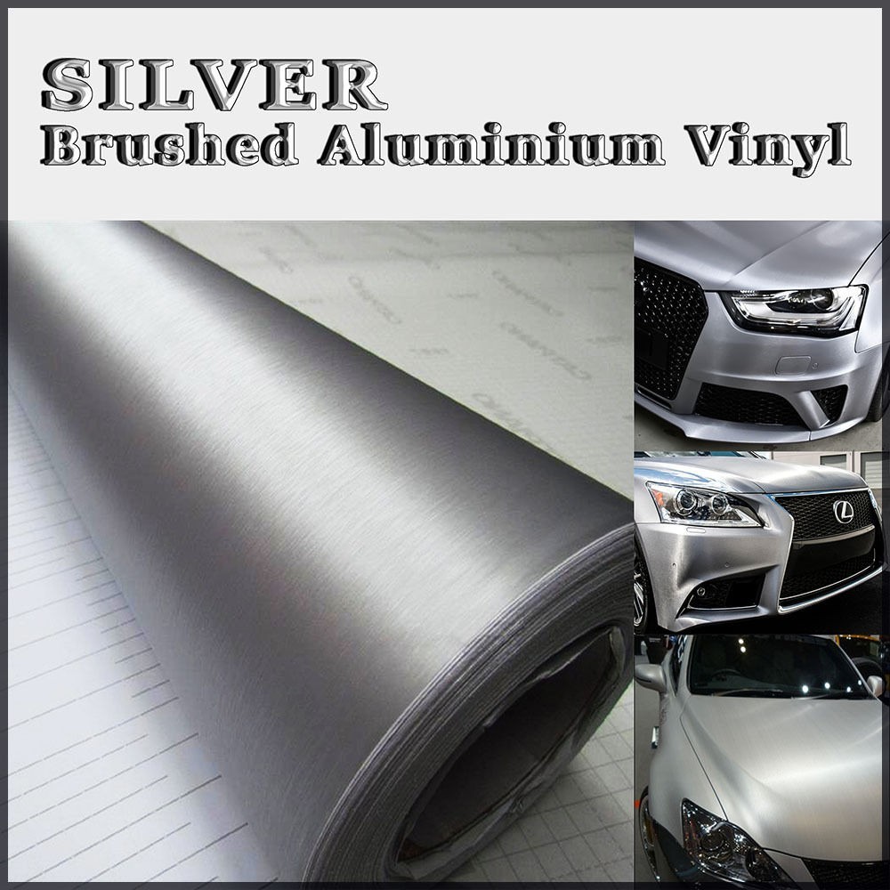 Folija Vanjska Brushed Aluminium Silver 1.52X1M