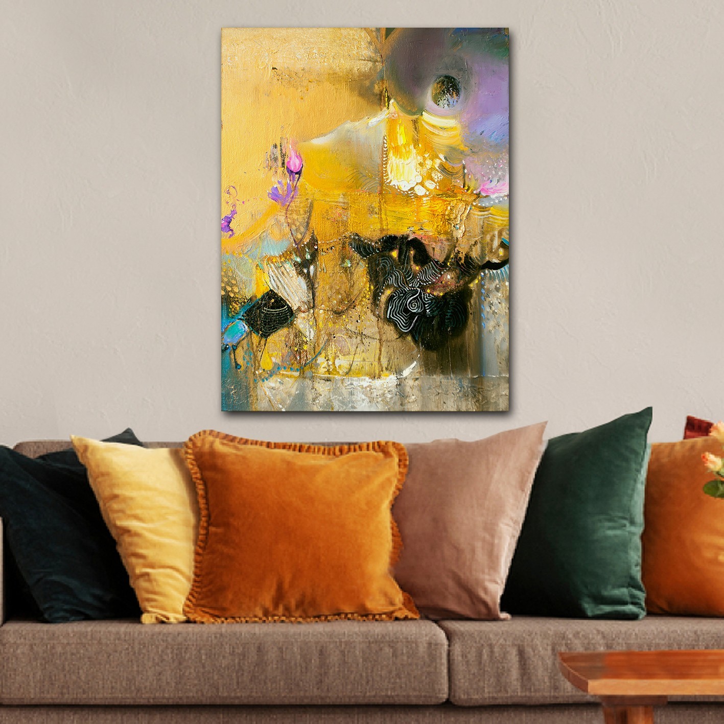 Slika na zidu na platnu 70x100cm