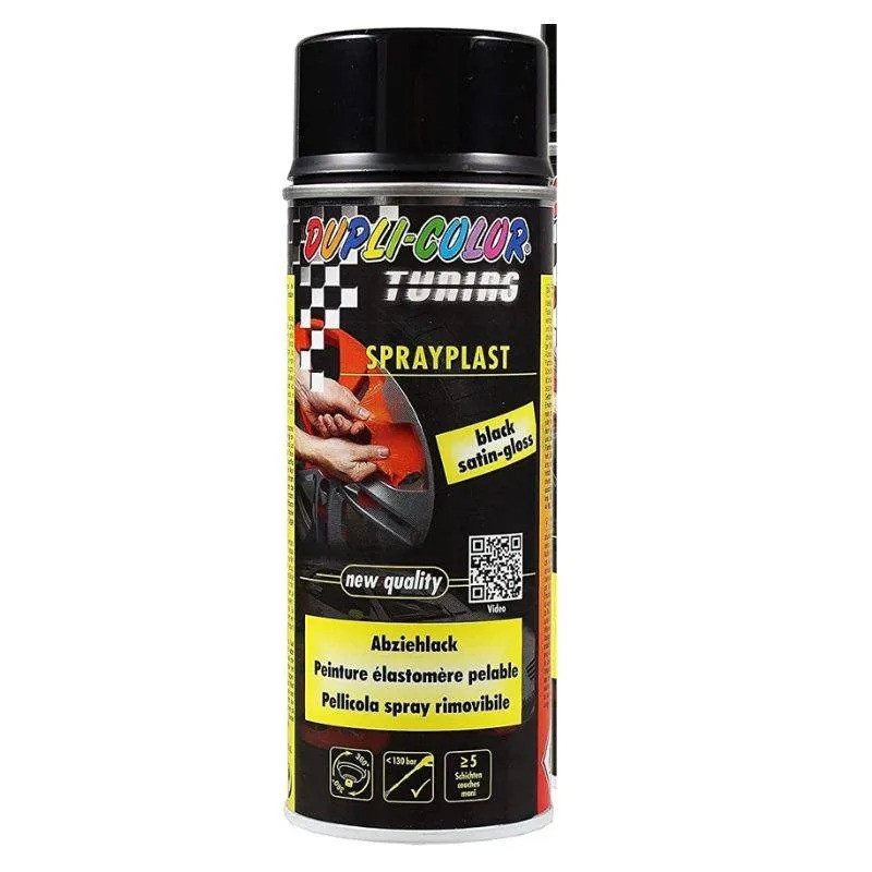 Plasti Dip Sprej Crni Sjaj Dupli Color 400Ml
