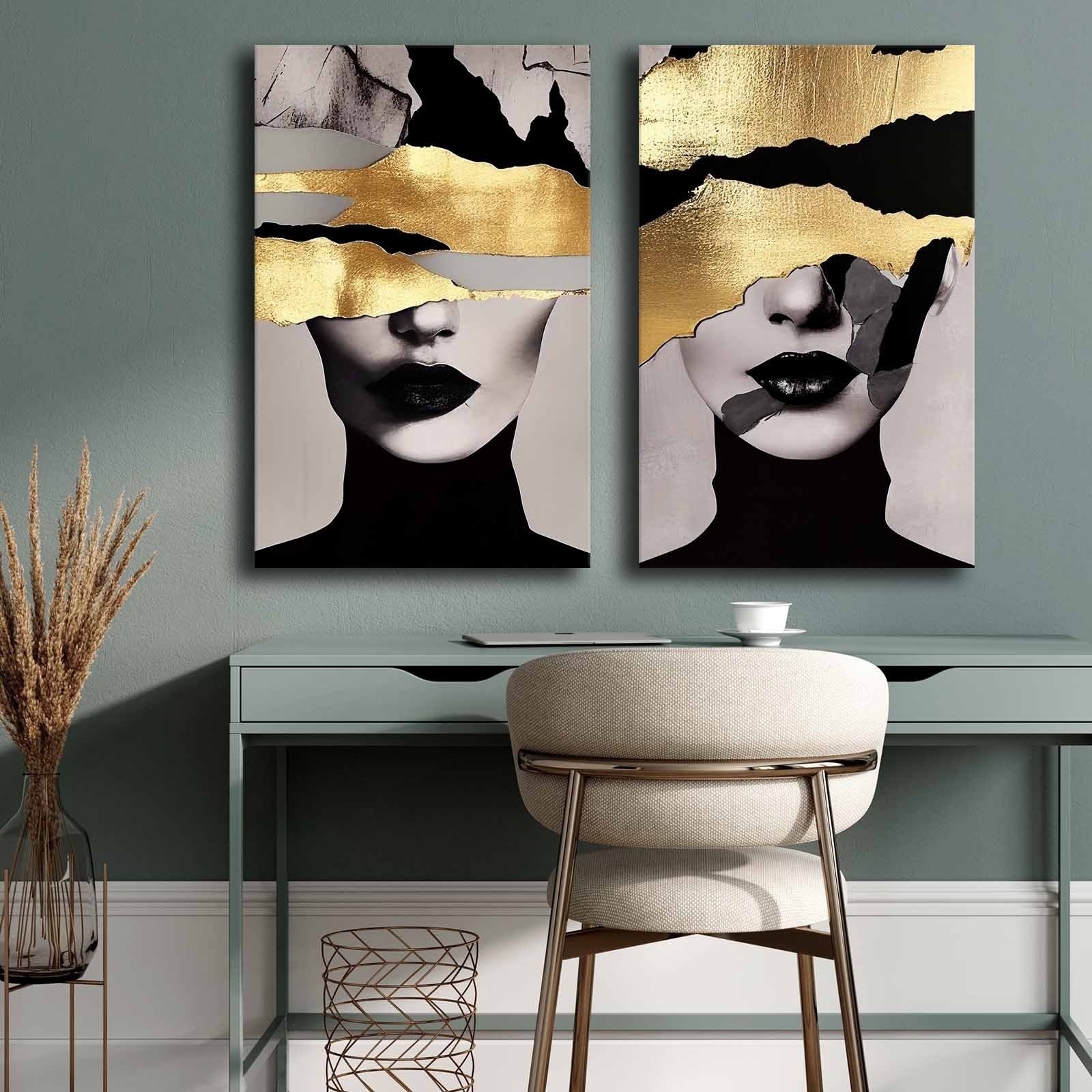 Wallity slika na platnu u 2 dijela