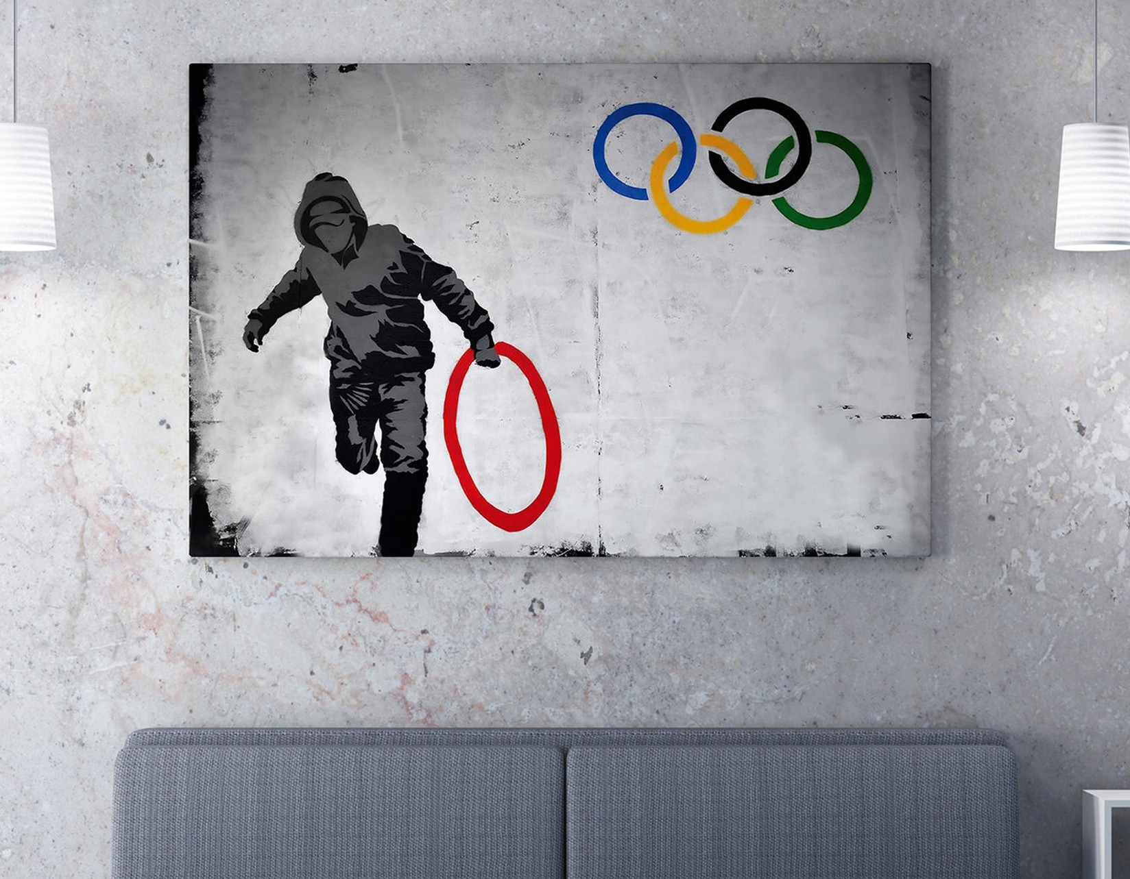 Slika na zidu na platnu 70x100cm