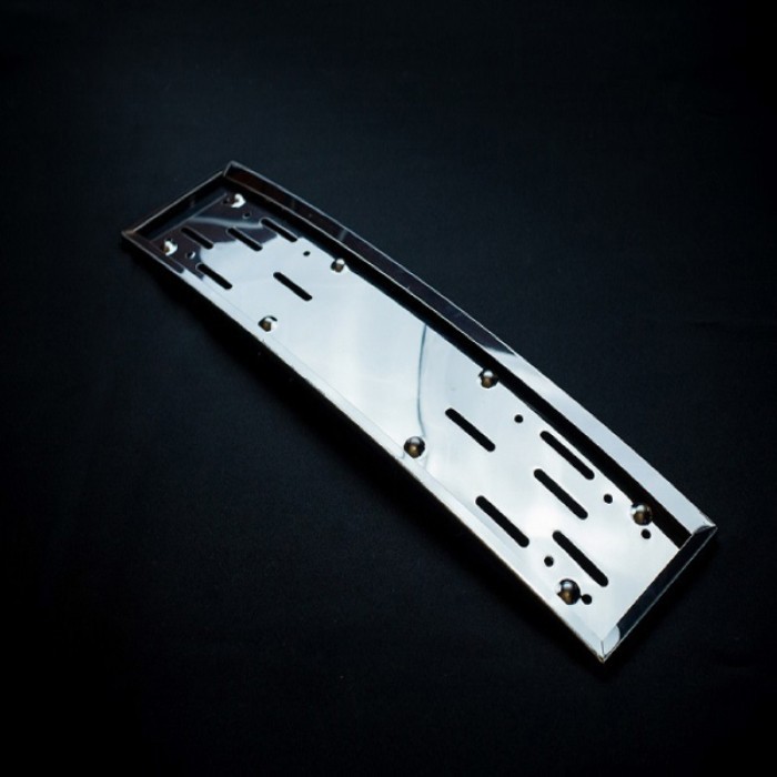 Okvir Za Tablicu Inox 1 Komad (Zakrivljeni)