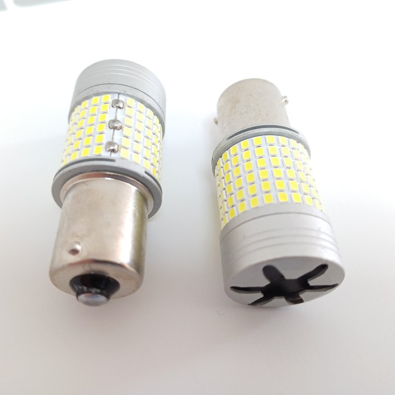 Autosystem Sijalice Led 12V Ba15S Hiper Led 144 Canbus Bijela (Par)