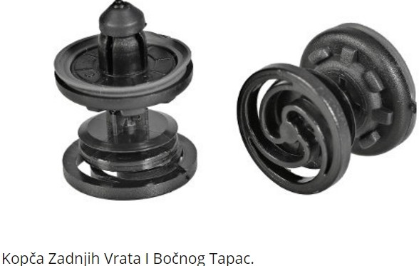 Kopča Vrata Vw Transporter T6, Touareg