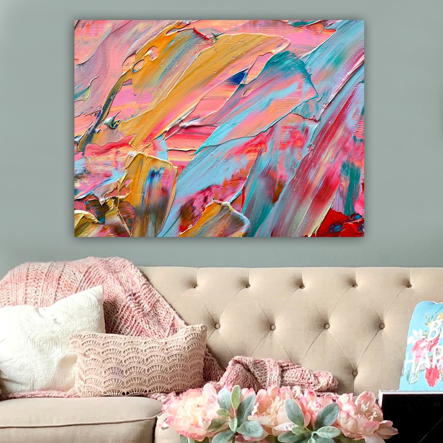 Slika na zidu na platnu 70x100cm