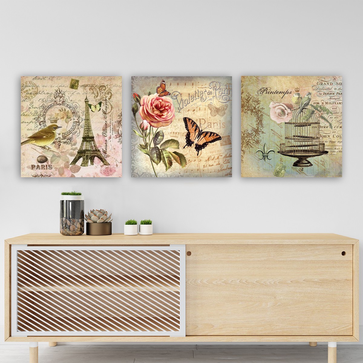 Wallity slika na platnu u 3 dijela