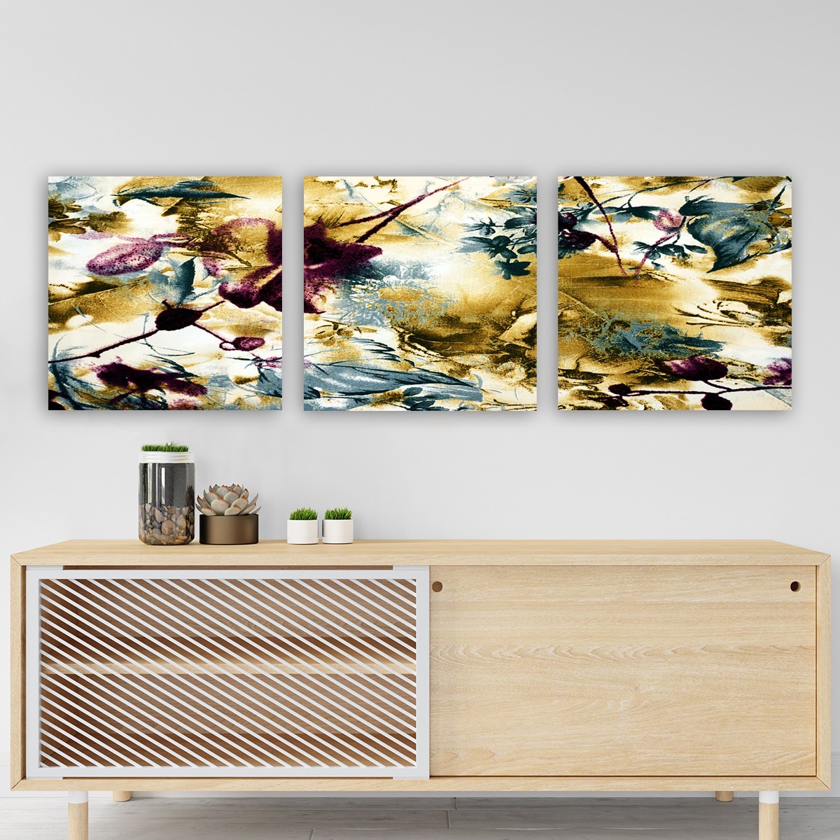 Wallity slika na platnu u 3 dijela