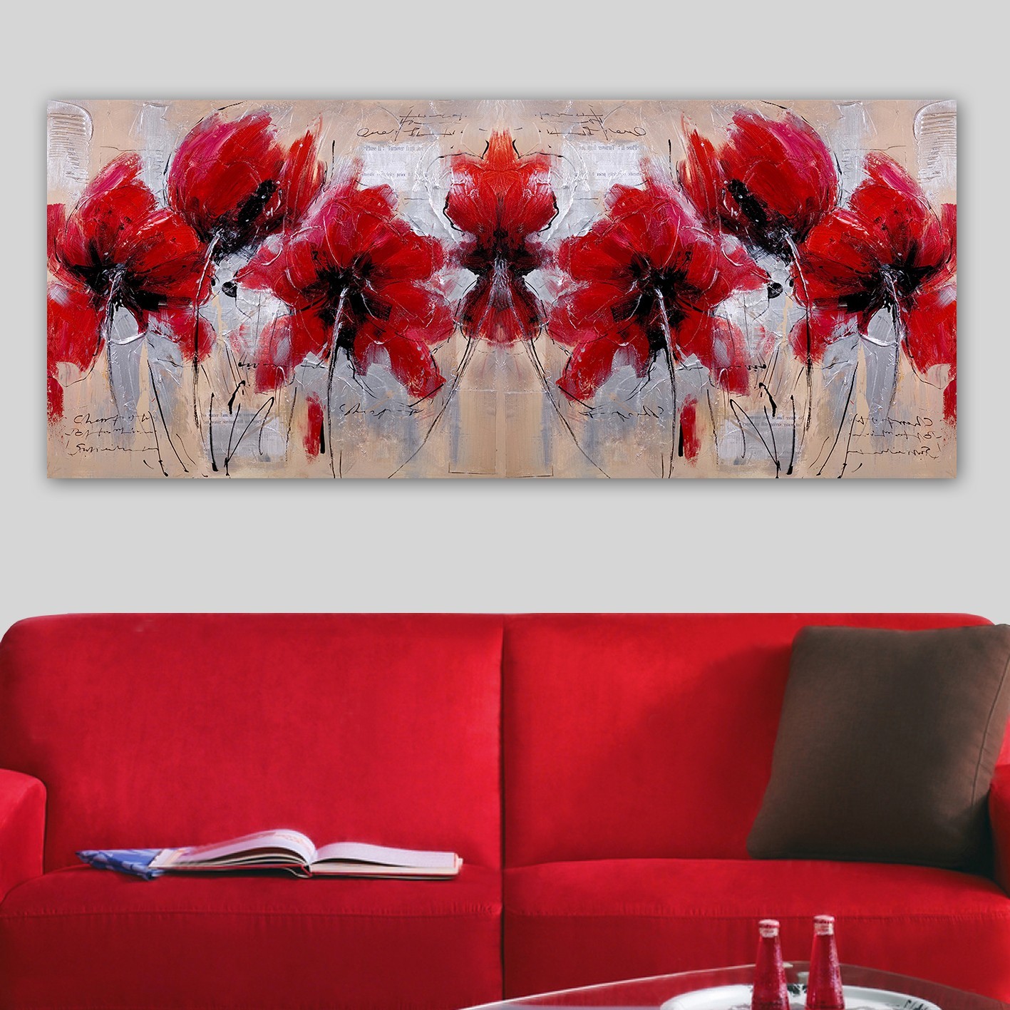 Slika na zidu na platnu 50x120cm