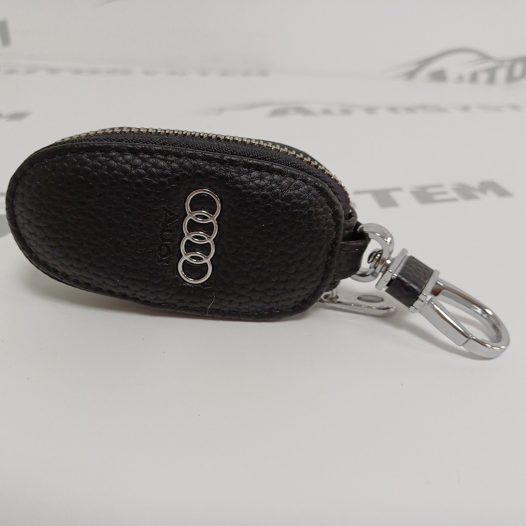 Torbica Kožna Za Ključ Crna Audi