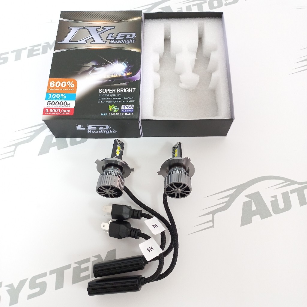 V11 Sijalice Cree Led 12-24V H4 6000K Canbus