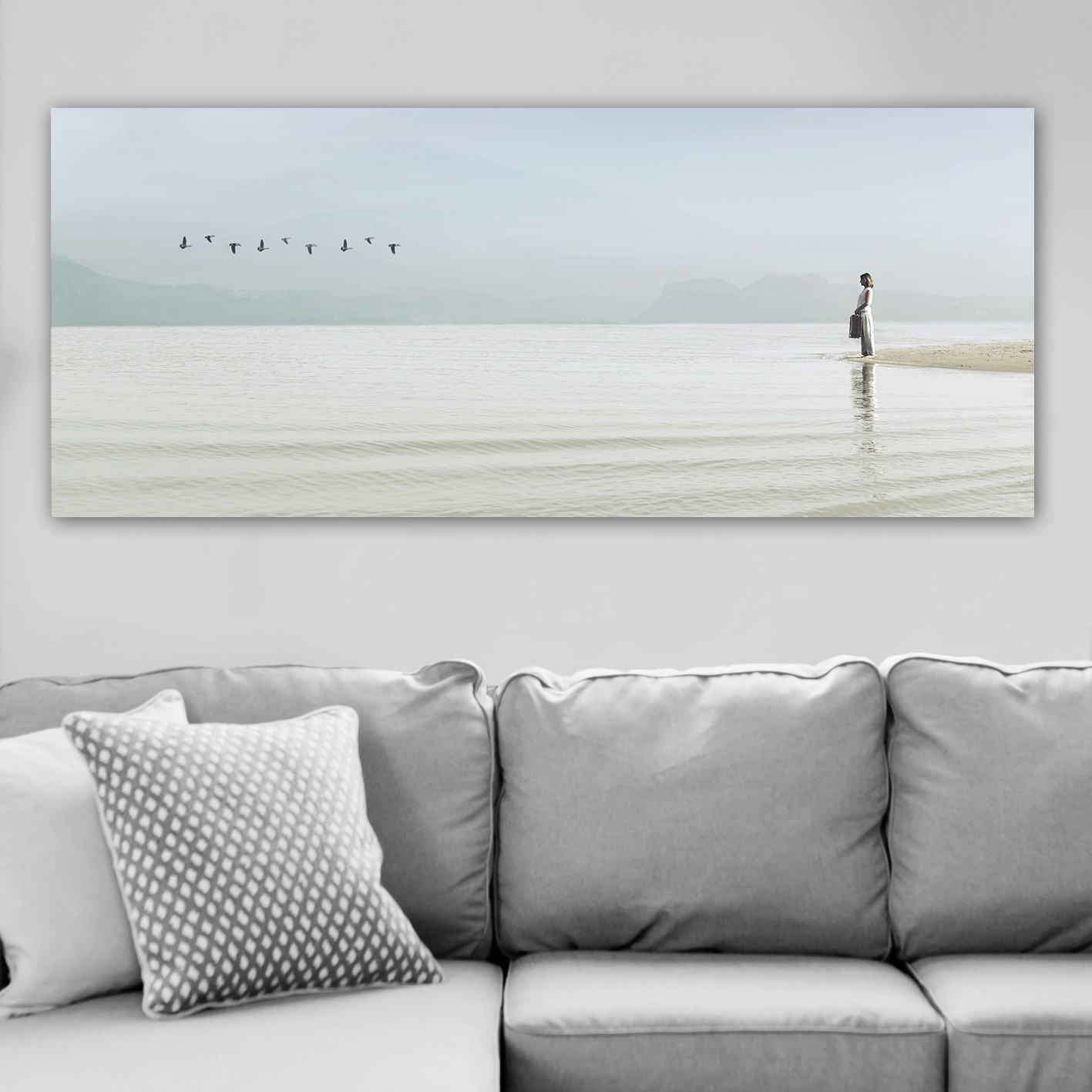 Slika na zidu na platnu 50x120cm