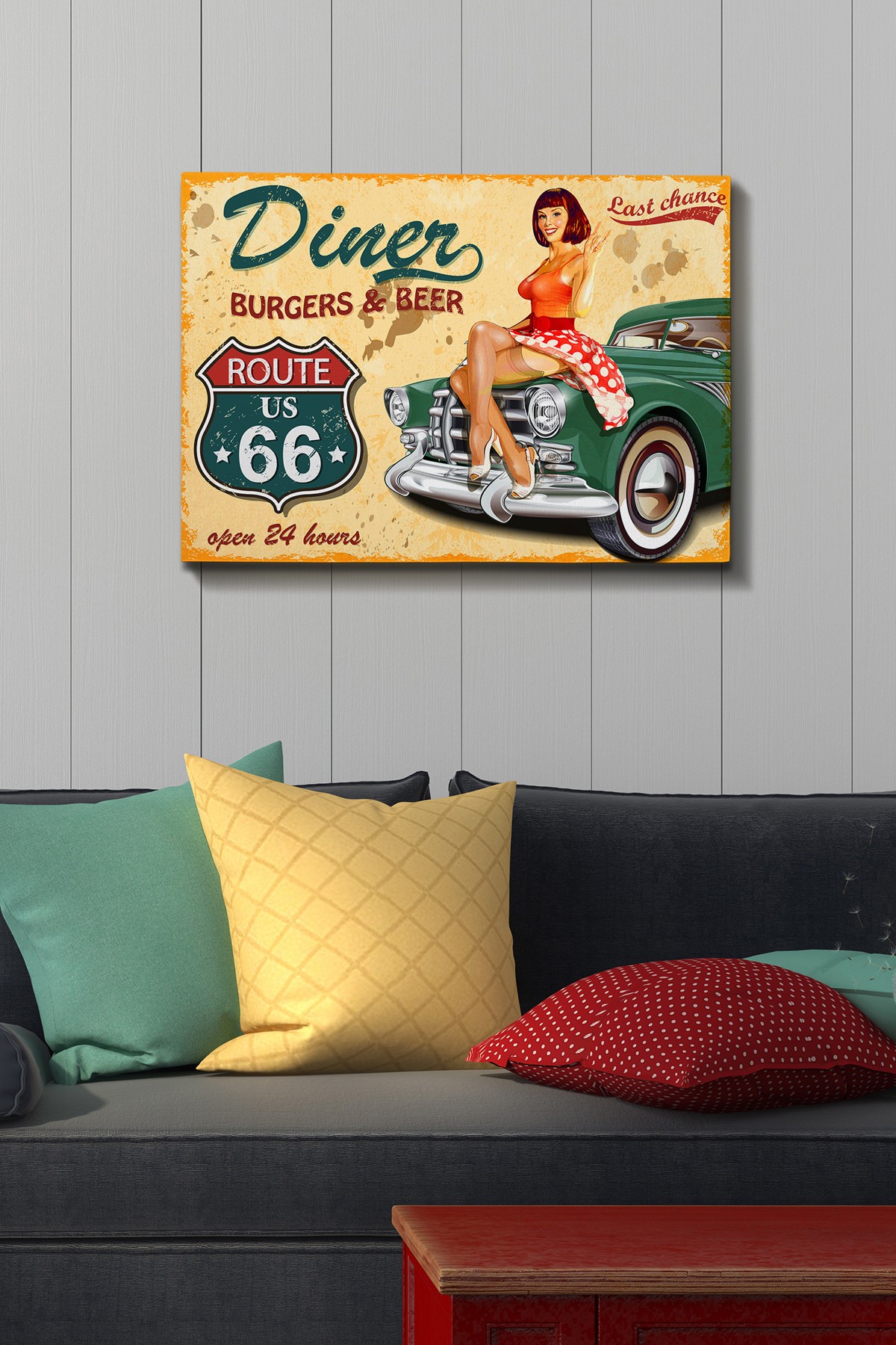 Slika na zidu na platnu 50x70cm